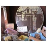 Ceramic bath tubs, grant wood mirror
