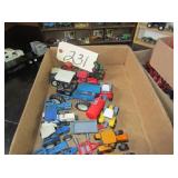 assorted mini scale tractors