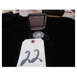 1 troy oz Anniversary Rose coin