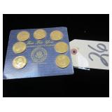 Presidential Coin set