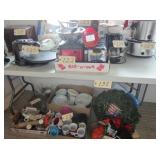 6' White banquet table