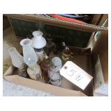 small kerosene lamps