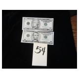 $5 & $10 Uncirculated Bills