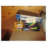Office supplies- pens, flashlights, etc