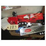 model/scale semi, dump truck