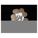 11 Eisenhower Silver Dollars