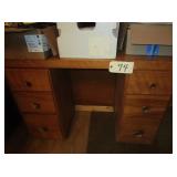 6 drawer desk 45 x 33 1/2 x 20