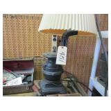 Ceramic cookstove lamp