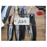 3 Pakistan knives