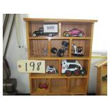 Scale Bobcat, car (in wood case)