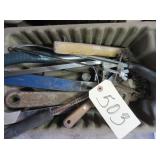 hack saw, misc tools