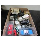 model/scale police, army truck