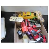model/scale tank, train, semis, misc