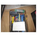 mallets, caulk gun