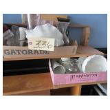 3 boxes of flower vases