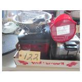 Toaster, Ambiano fryer, can opener