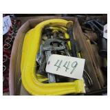 assorted clamps