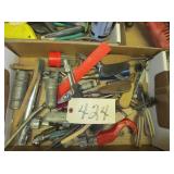battery post cleaners, pipe cutters