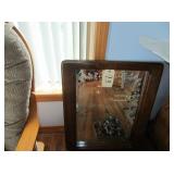 Etched mirror 24 1/2 x 30