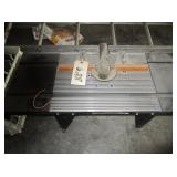 Craftsman router table