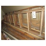 7' wood ladder