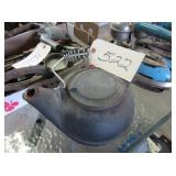 cst iron tea pot