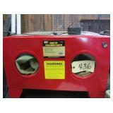 bench top steel cabinet blaster