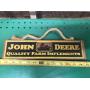 12" long John Deere implement sign
