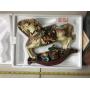 International Christmas rocking horse collectible