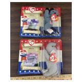 Lefty & Righty Beanie Babies from McD