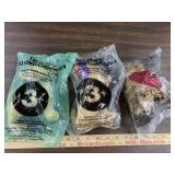 3 Taco Bell chihuahua, bag says talking untested,