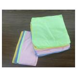 30 NEW Dura Fiber cleaning cloths, 4 colors