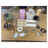 Defuser cups, candle holders, night light, vase
