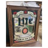 Afine Pilsner beer mirror 22 1/2" x 29"