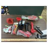 Kitchen utensils, candle holder openers,