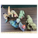 4 Ty beanie babies creepy creatures