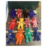 12 Sports ty beanie babies