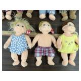 7 Ty beanie kids dolls
