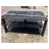 Glass tv stand 22" x 48" x 22"