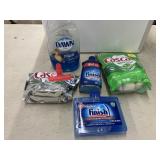 Dishwasher soap & dawn dish soap