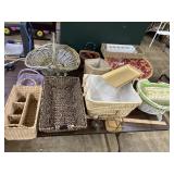 Various baskets
