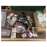 Traveling steamer & hair supplies