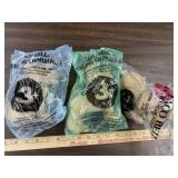 3 Taco Bell chihuahua, bag says talking untested,