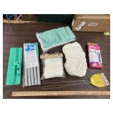 Terry cloth eraser, gloves, mop kit, etc