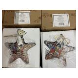 4 Jim shore hanging ornaments