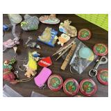 Misc pins, magnets and decor