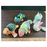 4 Ty beanie babies creepy creatures