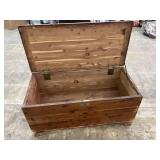 Blanket chest 17" x 35" x 16"h