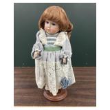 Victorian Memories Porcelain Doll "Alice"