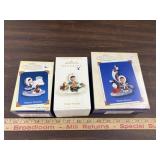 3 Frosty Friends ornaments